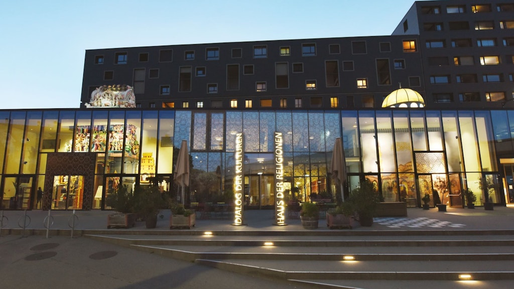 View of the House of Religions in Bern