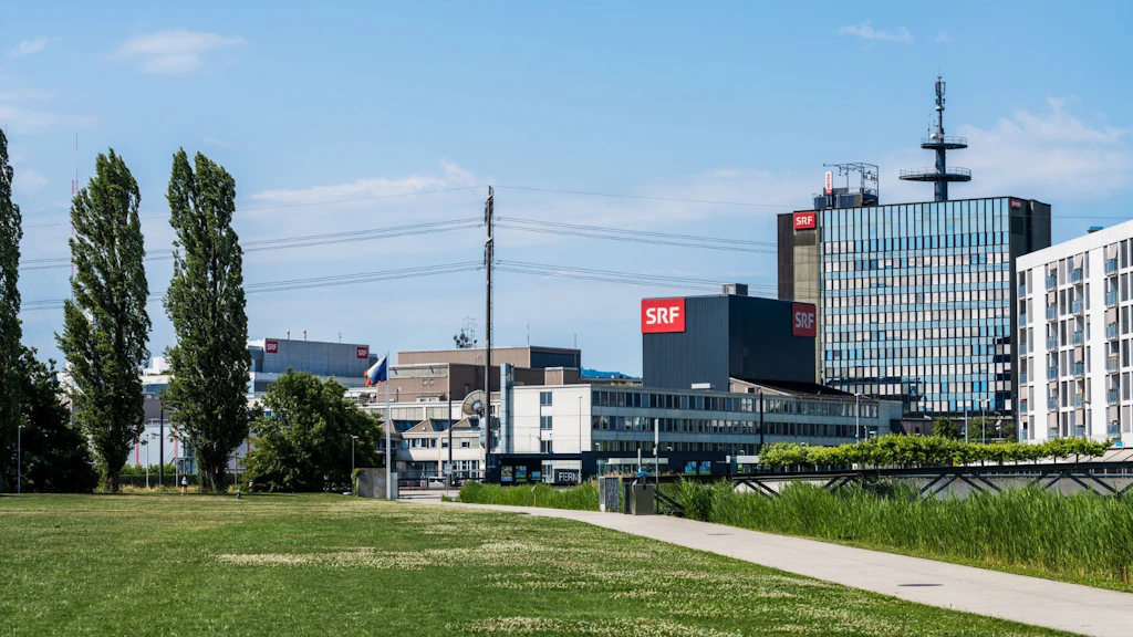 Campus Leutschenbach, Blick vom Glattpark.
