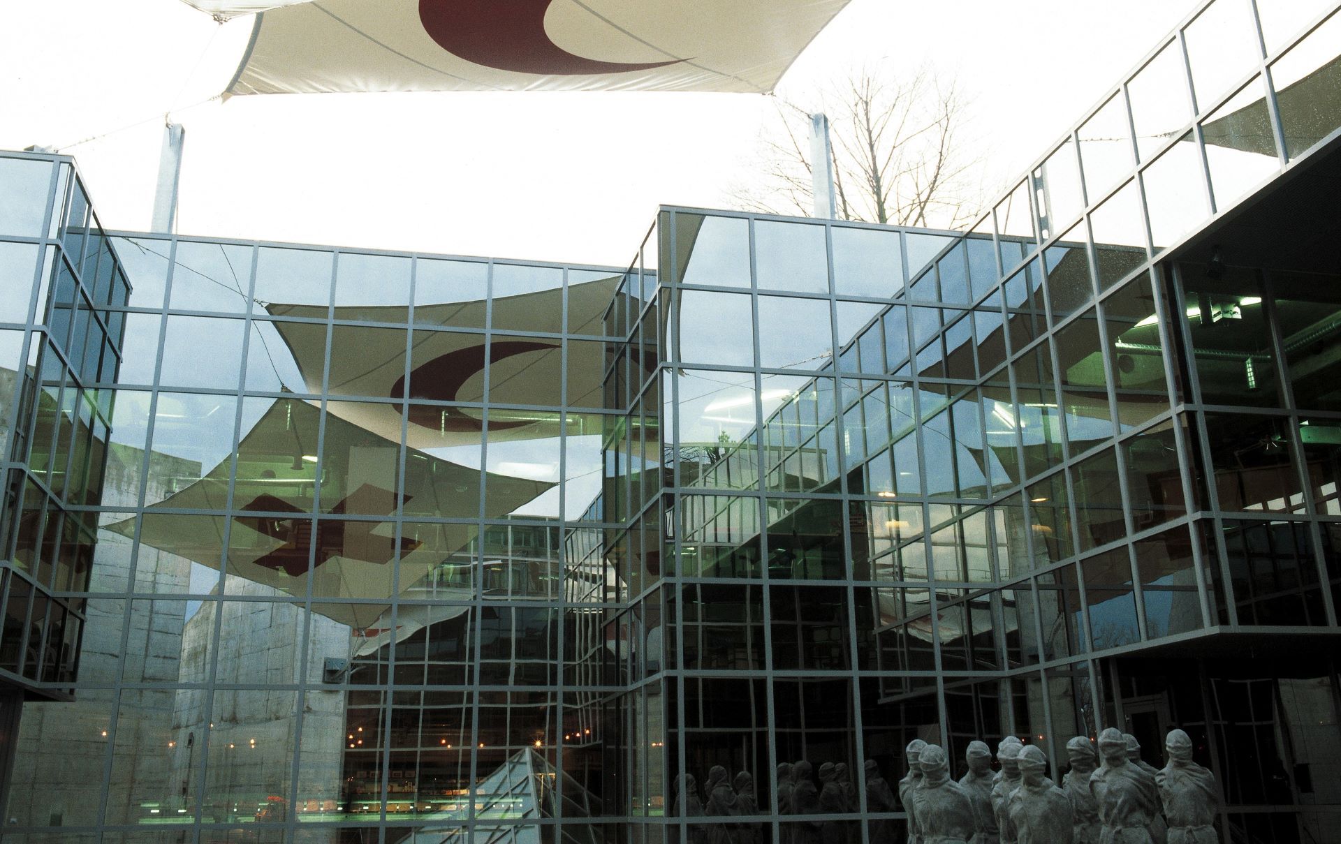 Entrée du Musée international de la Croix-Rouge et du Croissant-Rouge, Genève