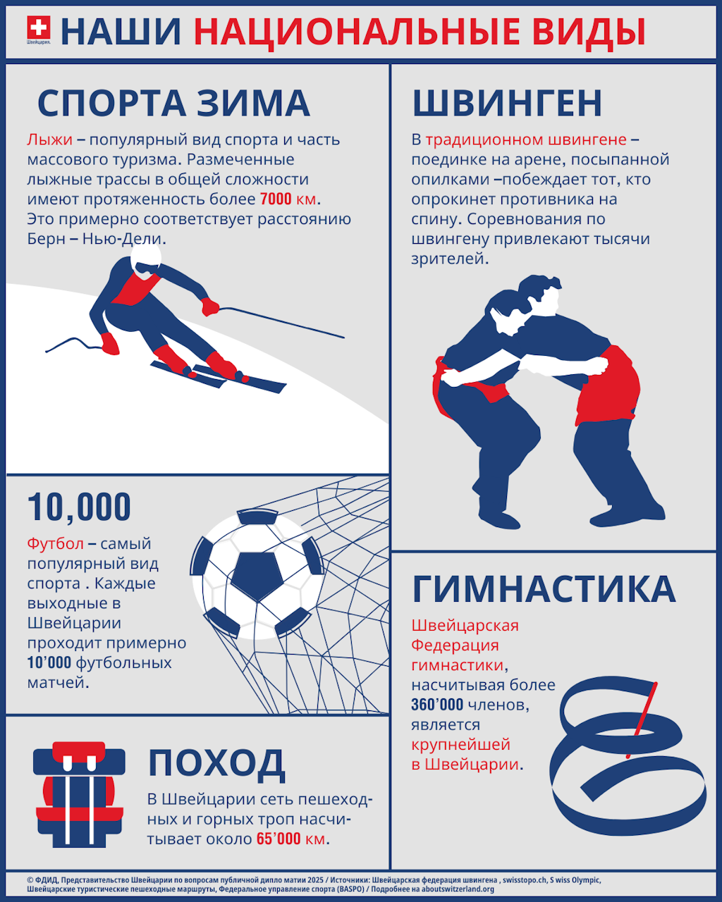 Инфографика «Наши национальные виды спорта»
